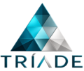 logotipo triangular trÍade transparente